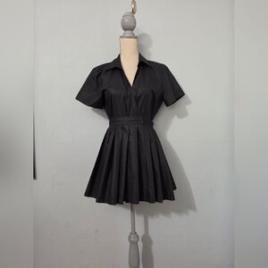 En Saison Anthropologie Noemi Romper Skort Black Size XS